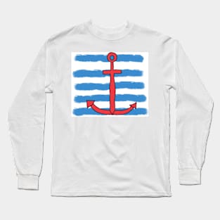 Captain and crew 8 Long Sleeve T-Shirt